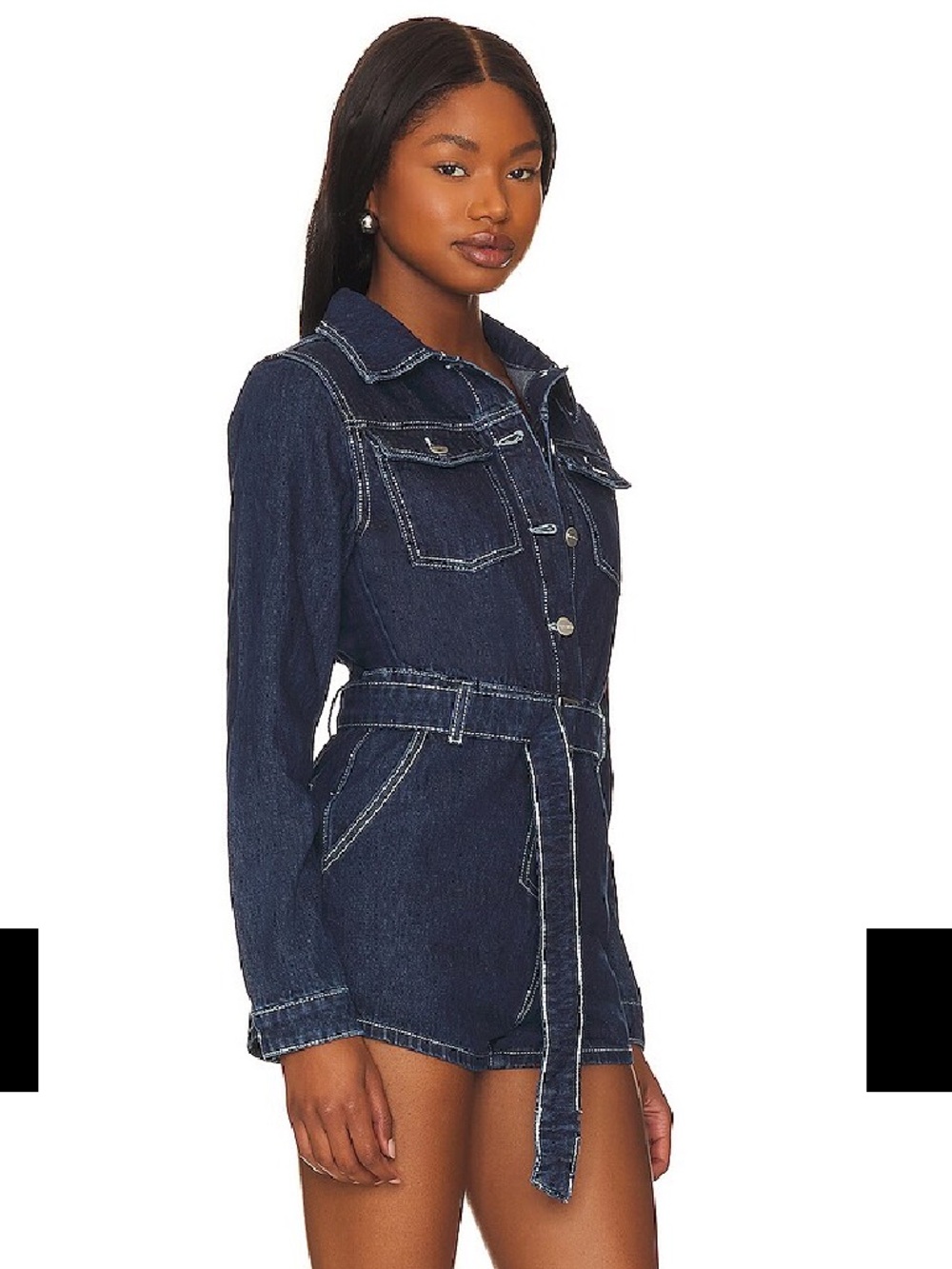 Superdown Destiny Romper Flight Suit. Sold Out at Revolve . MSRP $88.00 size M